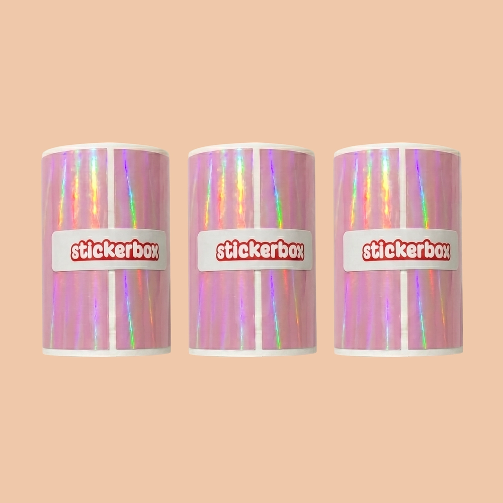 Pink Holographic Paper Refill (3)
